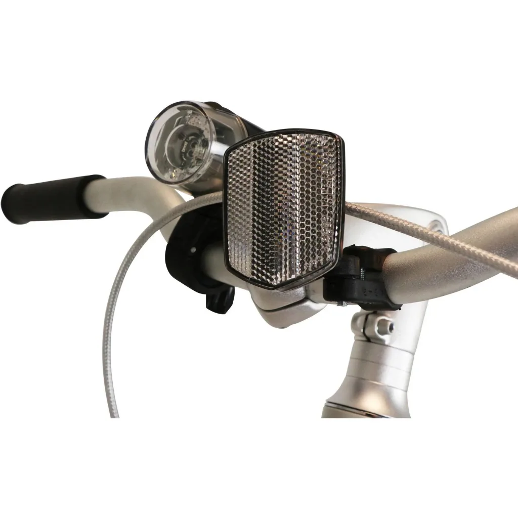 City Bike Deluxe "Unisex" 26 Zoll - Weiß - 45cm