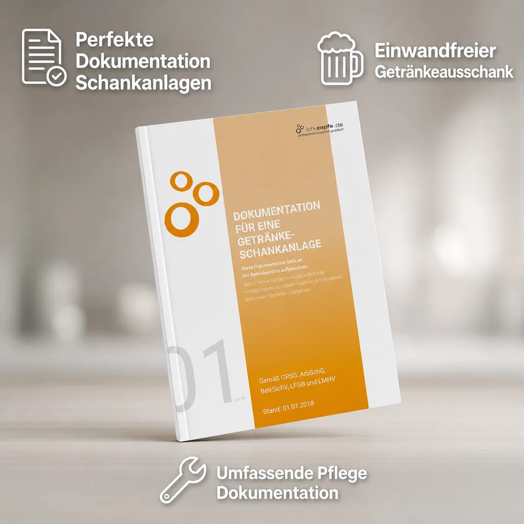 Betriebsbuch für Schankanlagen - Dokumentation für Getränkeschankanlagen