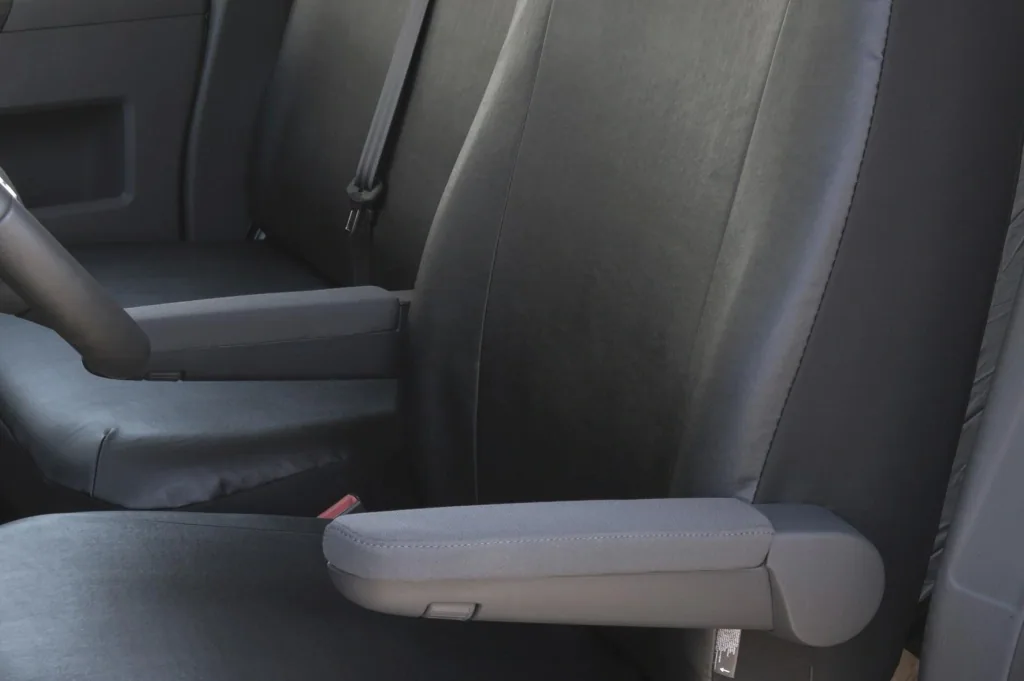 Passform Sitzbezüge für VW T5 für Einzelsitz vorne aus Kunstleder ab BJ 09/2009 bis heute