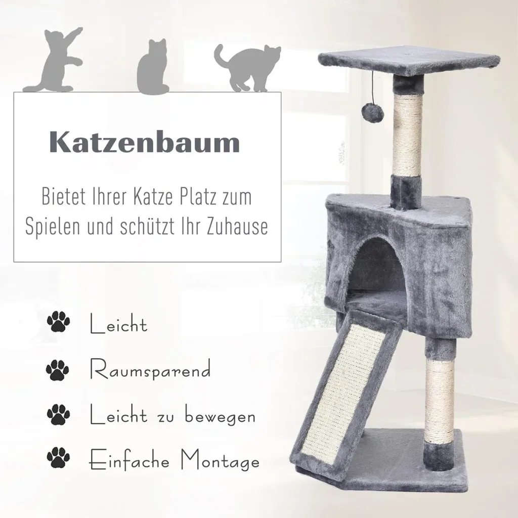 Katzenbaum 3-stöckig