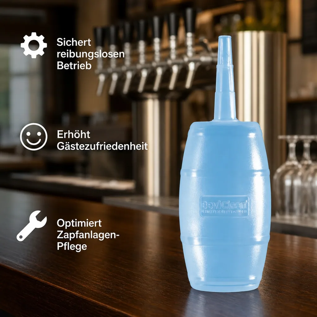 Reinigung Zapfhahn, Bierhahn Blasebalg - Reinigen & Essigfliegen vorbeugen