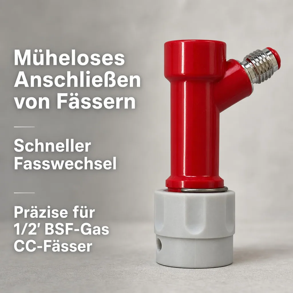 Steckkupplung CC Gas