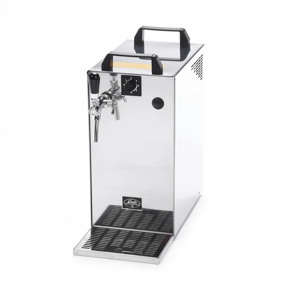 Zapfanlage, Bierzapfanlage K 40 1-leitig Bier Durchlaufkühler, Trockenkühler, 50 Liter/h, Green Line