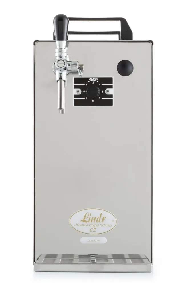 Zapfanlage, Bierzapfanlage K 40 1-leitig Bier Durchlaufkühler, Trockenkühler, 50 Liter/h, Green Line