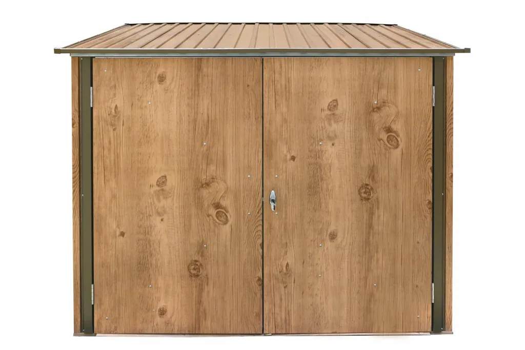 Fahrradbox Holz-Dekor Eiche