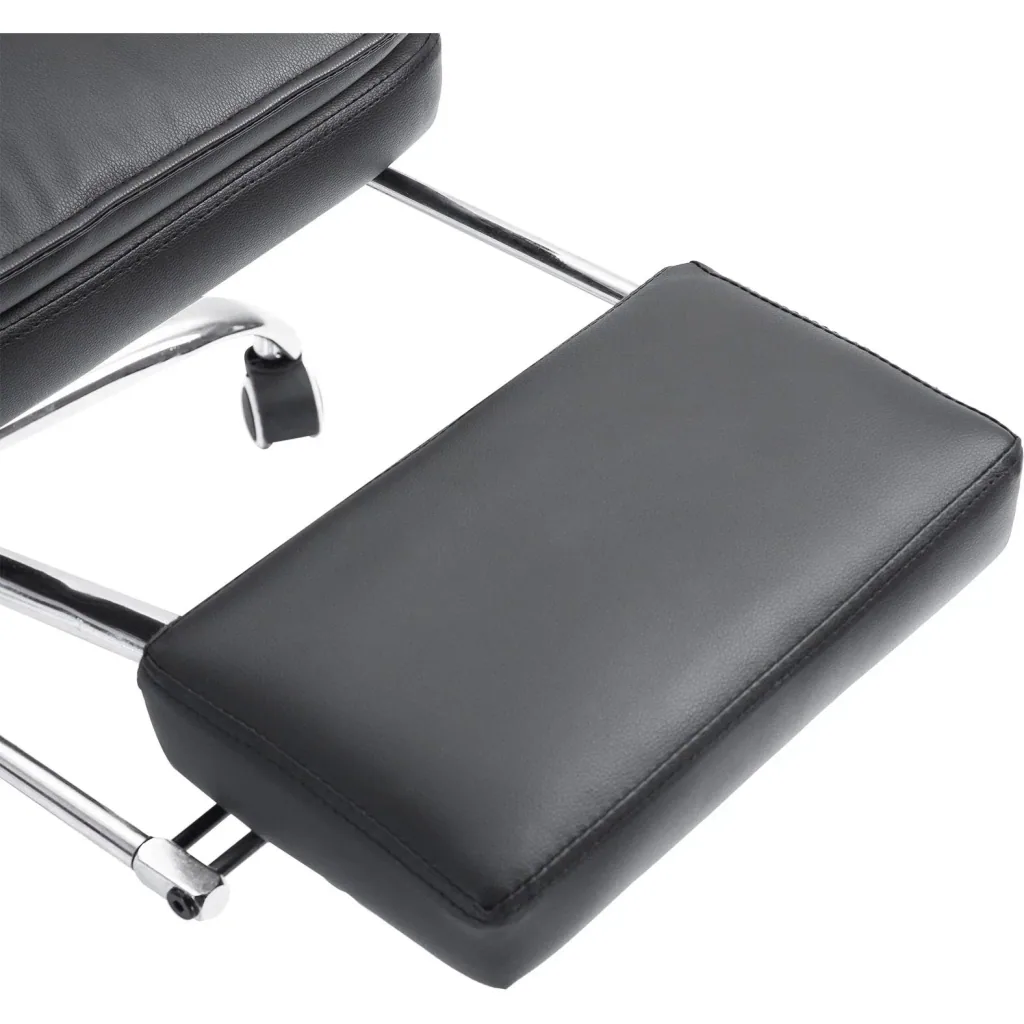 Chefsessel Bürosessel Bürostuhl Schreibtischsessel höhenverstellbar ergonomisch Schwarz 70 x 64 x (106 113) cm