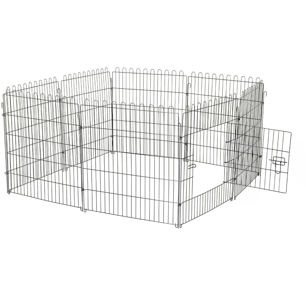 Hunde Welpengitter Freilaufgehege Freigehege Welpenauslauf 71x76cm