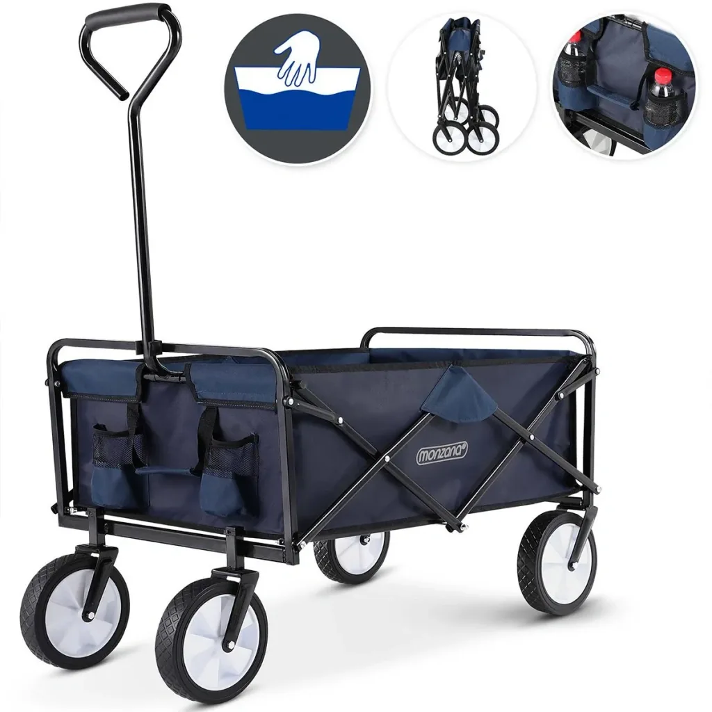 Bolderwagen Dunkelblau faltbar