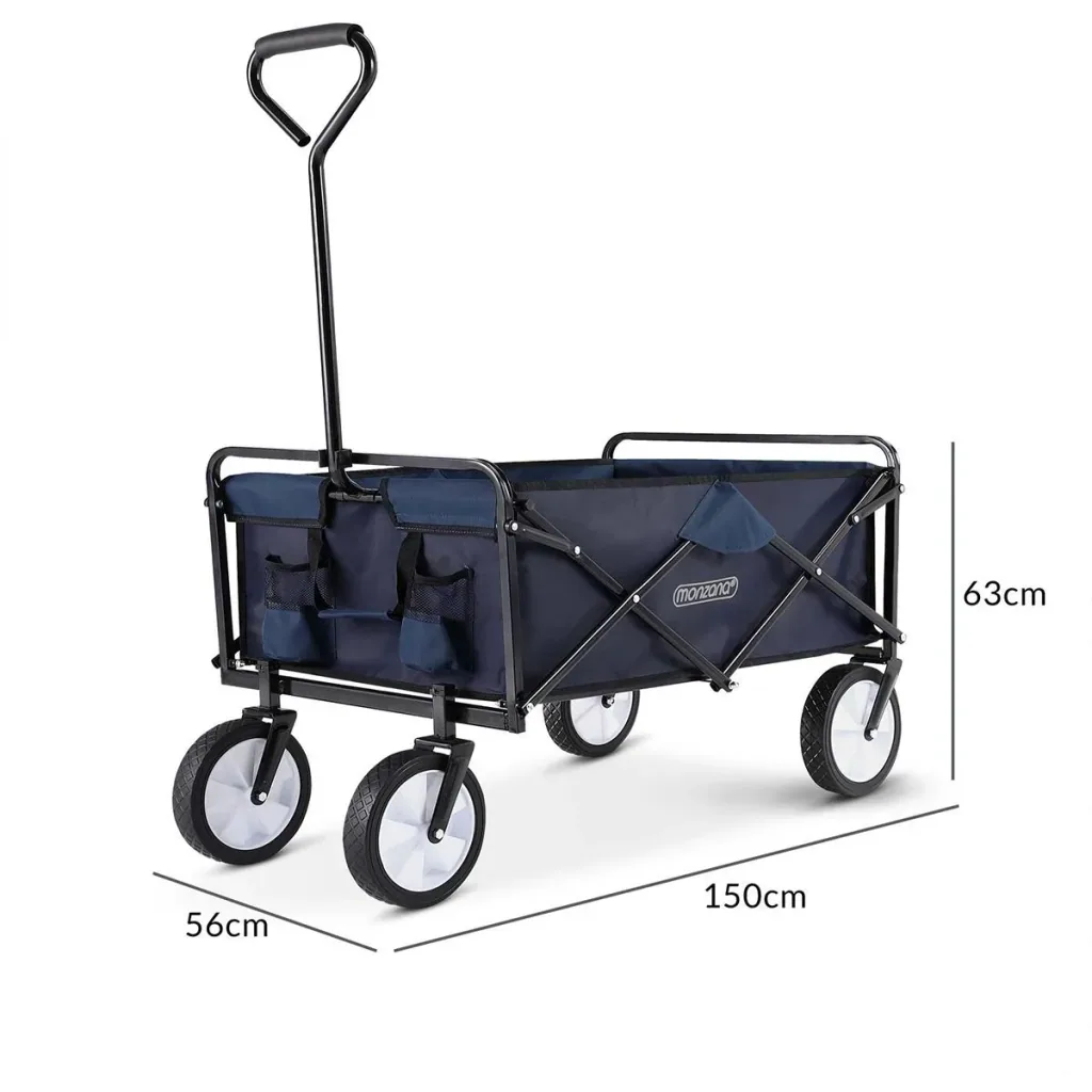Bolderwagen Dunkelblau faltbar