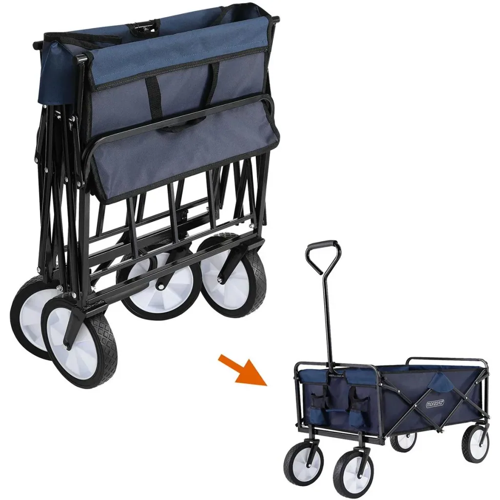 Bolderwagen Dunkelblau faltbar