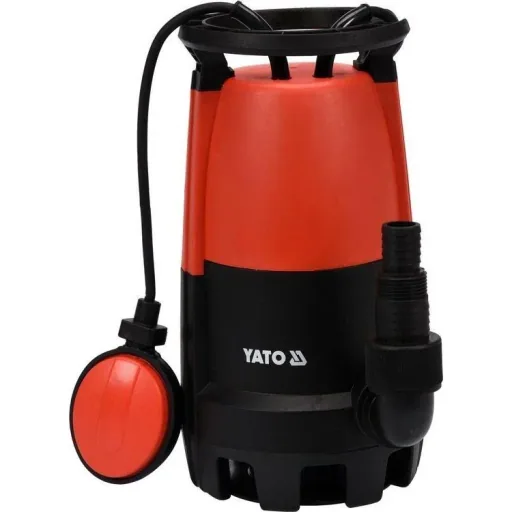 Tauchpumpe - 400W - 11.000l/h MIT 15-Meter-Gartenschlauch inkl. Düse und Armaturen UND 1"-Hahn