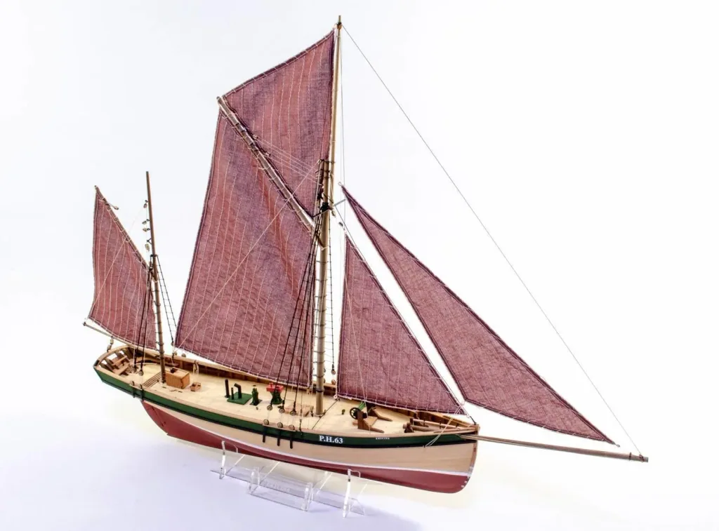 Bausatz Erycina - Plymouth Trawler im Maßstab 1:64