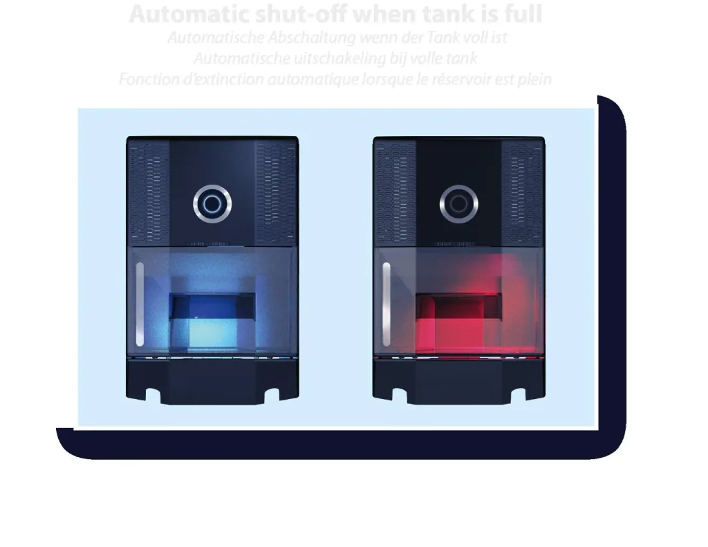 Luftentfeuchter "Vida 2", 1-Liter-Tank, 30 m² ,18 Watt, Schwarz
