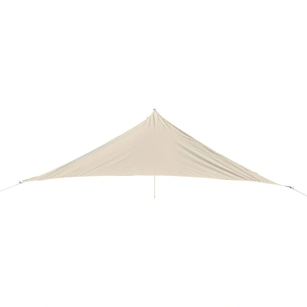 Sonnensegel Dreieck/3x3x3 m Sand Polyester - wasserabweisend