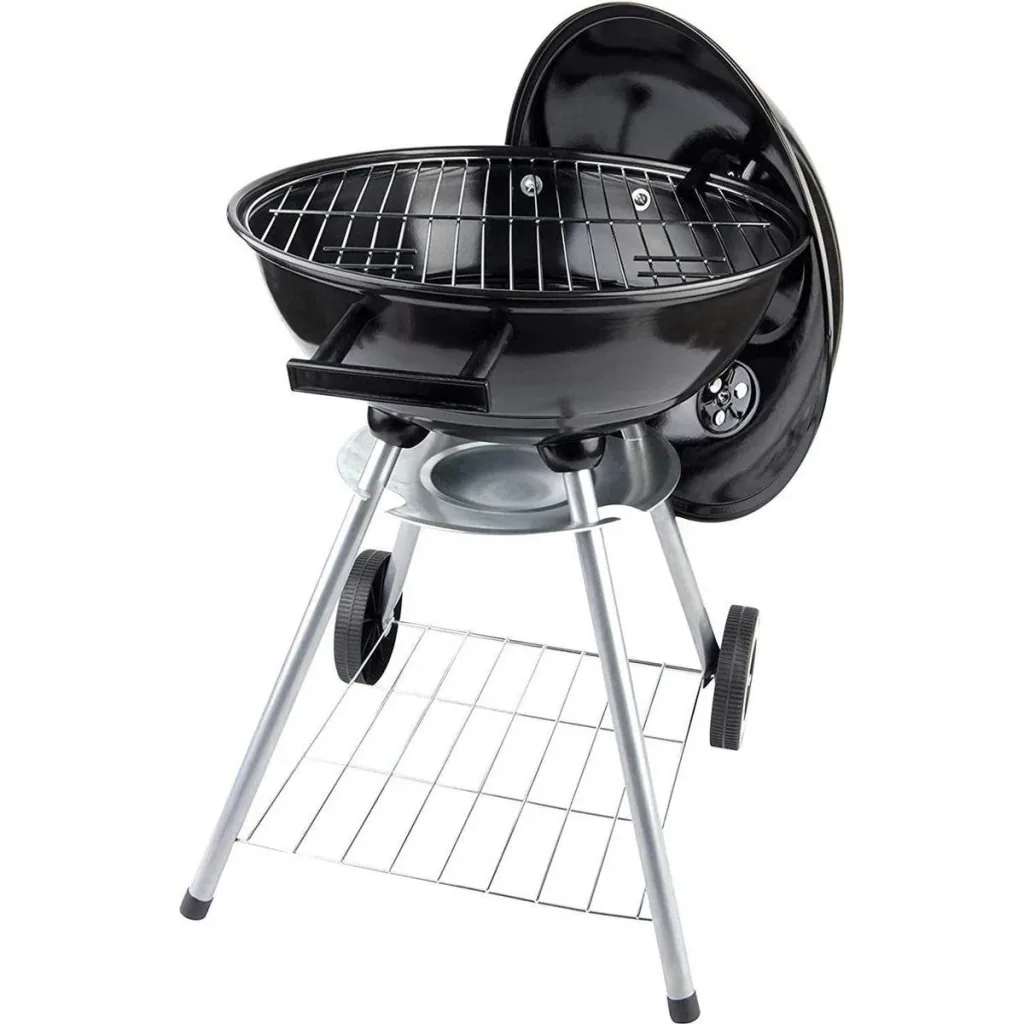 BBQ Holzkohlegrill mit Thermometer - Ø47 cm