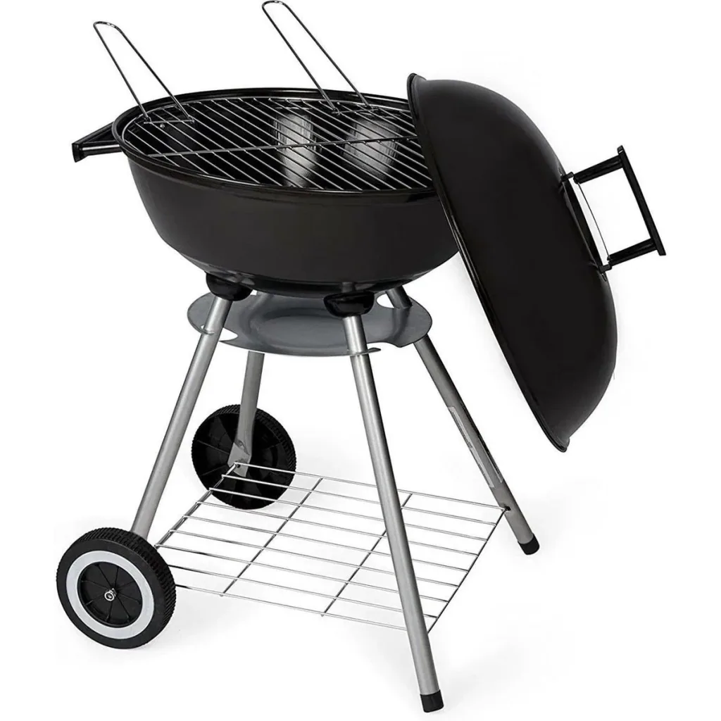 BBQ Holzkohlegrill mit Thermometer - Ø47 cm