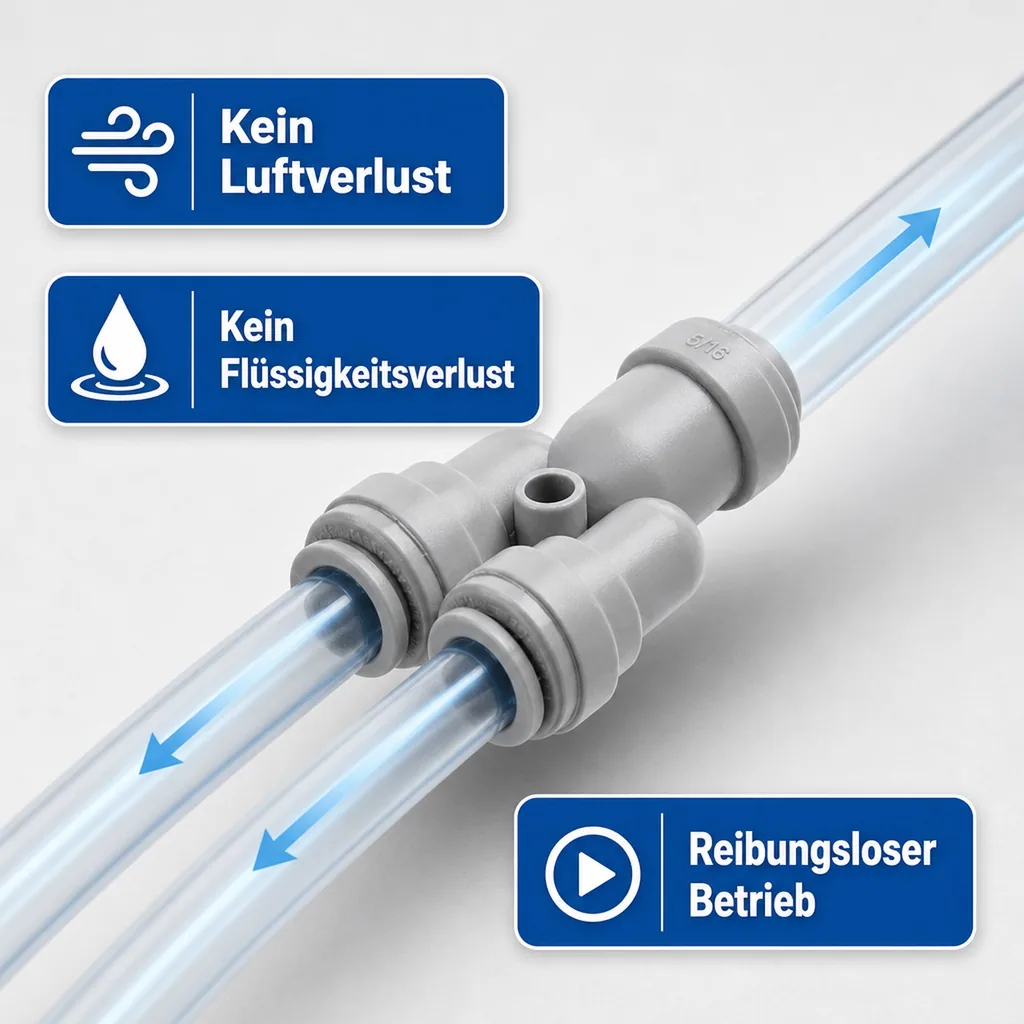 Y - Steckverbinder für Schlauch 5/16"