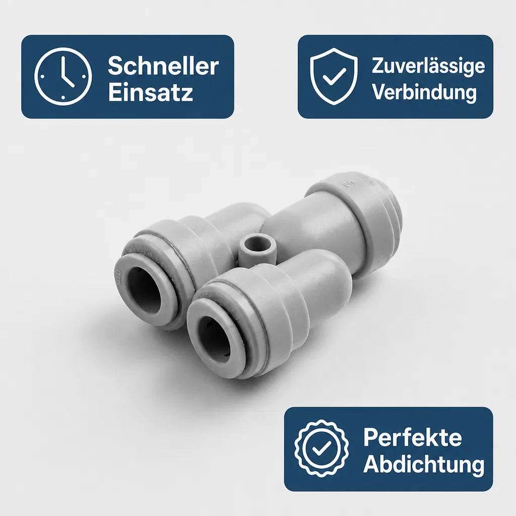 Y - Steckverbinder für Schlauch 5/16"