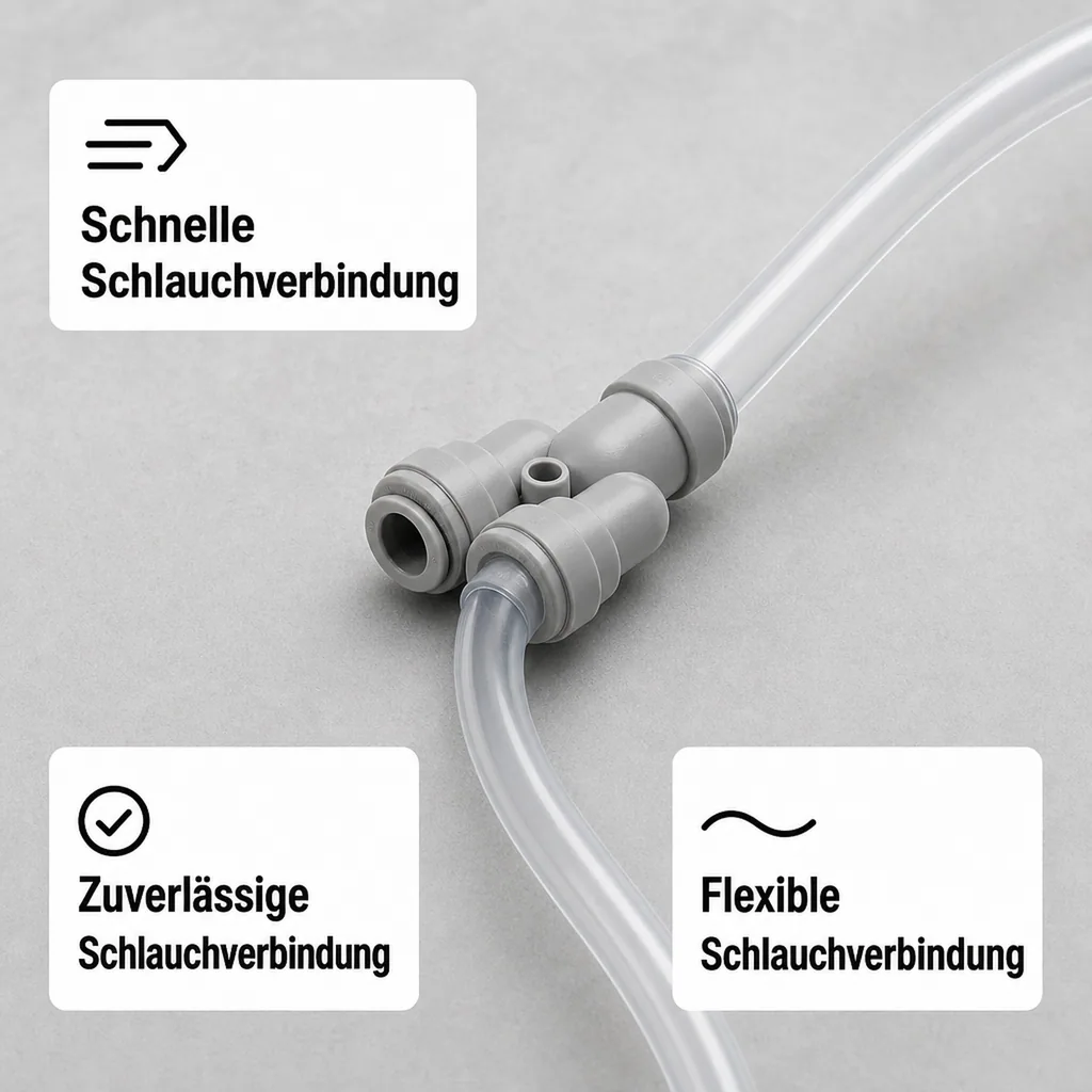 Y - Steckverbinder für Schlauch 5/16"
