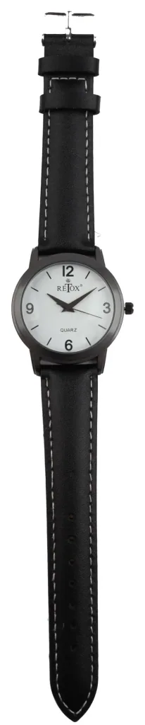 Uhren Set für Sie und Ihn in Titanoptik und Echtleder-Armband
