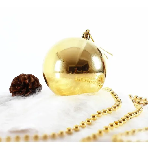 Weihnachtskugeln - Christbaumschmuck - Gold 103 Stk.