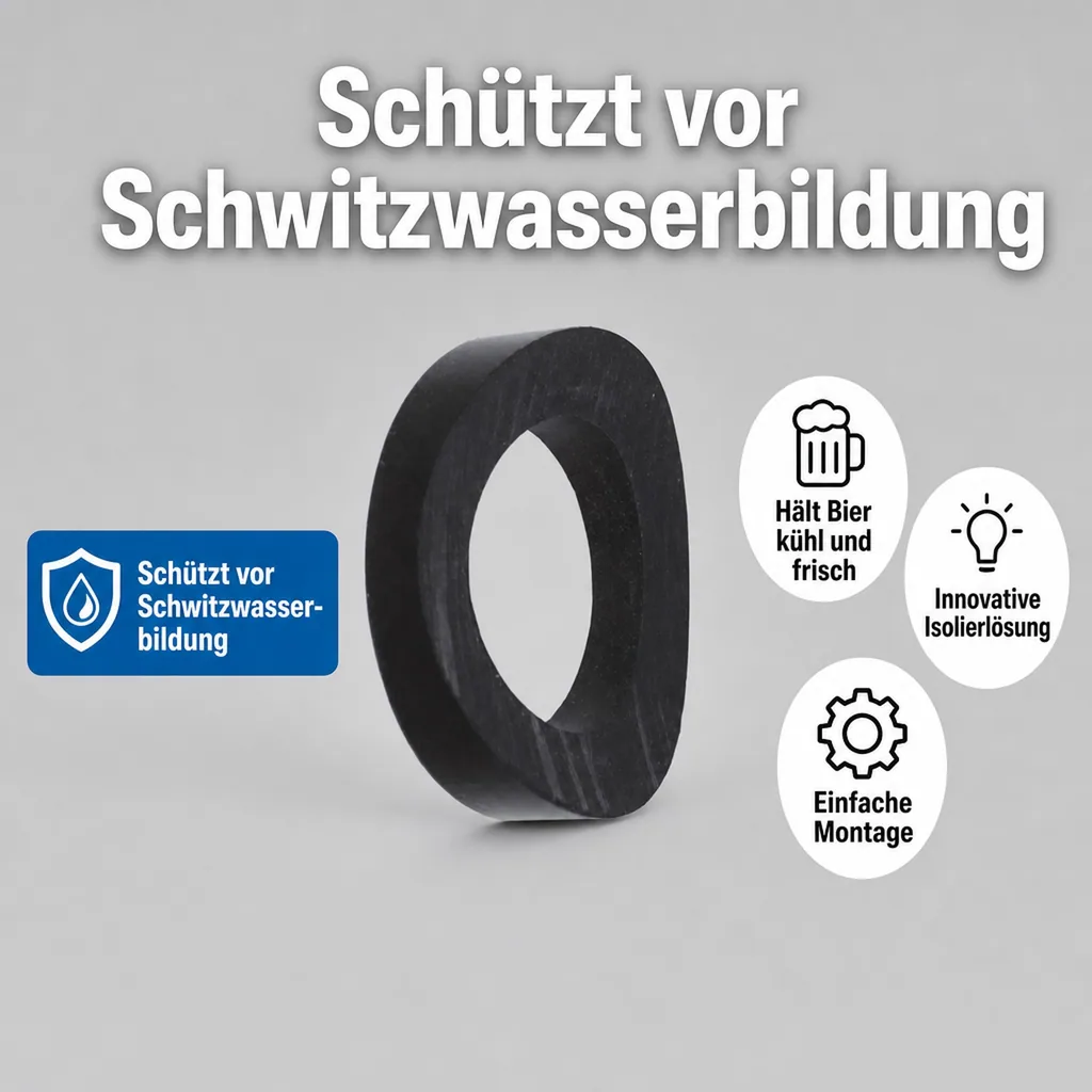 Distanzhülse für Rohrsäule, 1-leitig