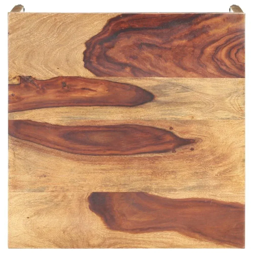 Beistelltisch 60x60x40 cm Massivholz Sheesham