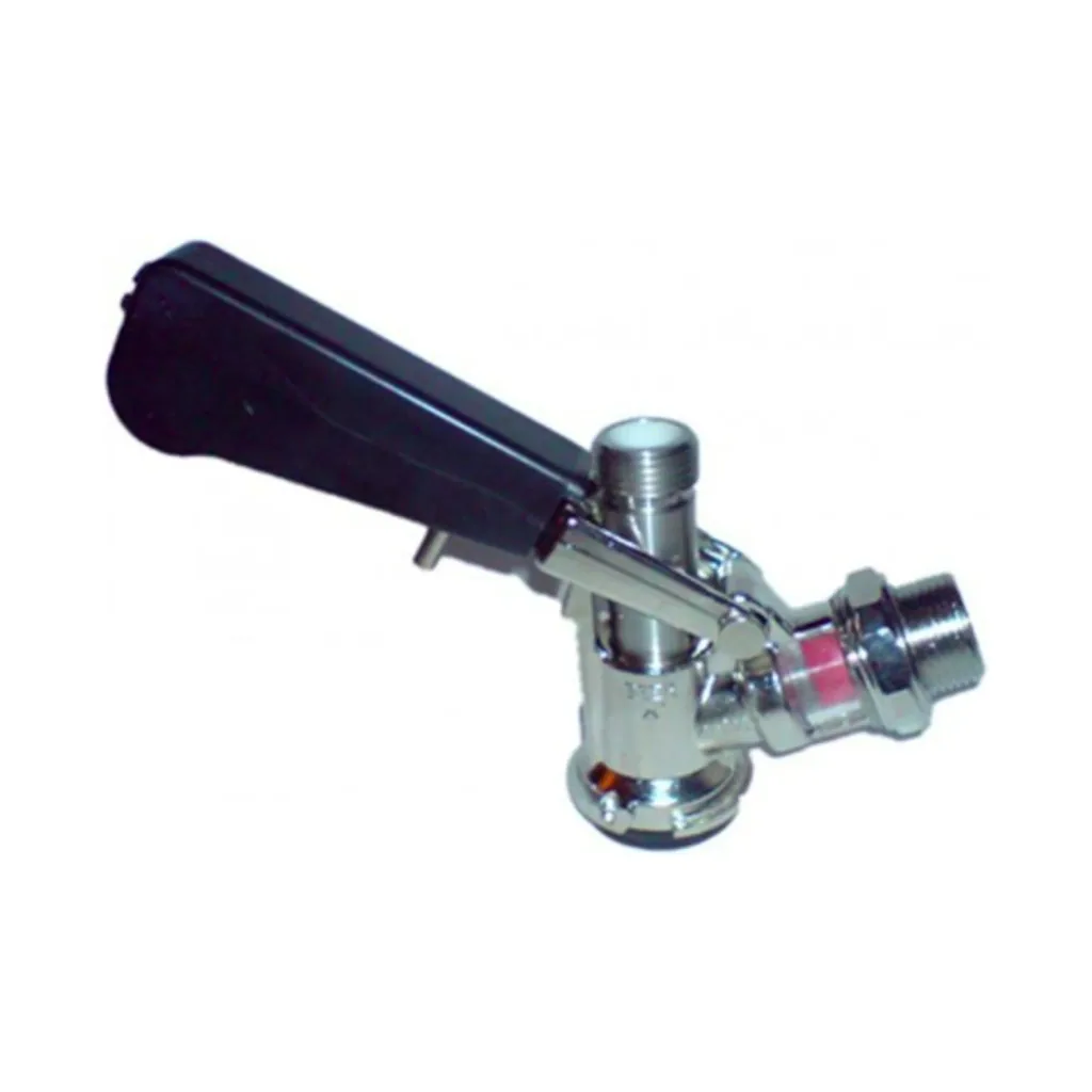 Zapfkopf Keg Verschluss Korb Fitting seitlicher Ausgang (Thekenanstich)