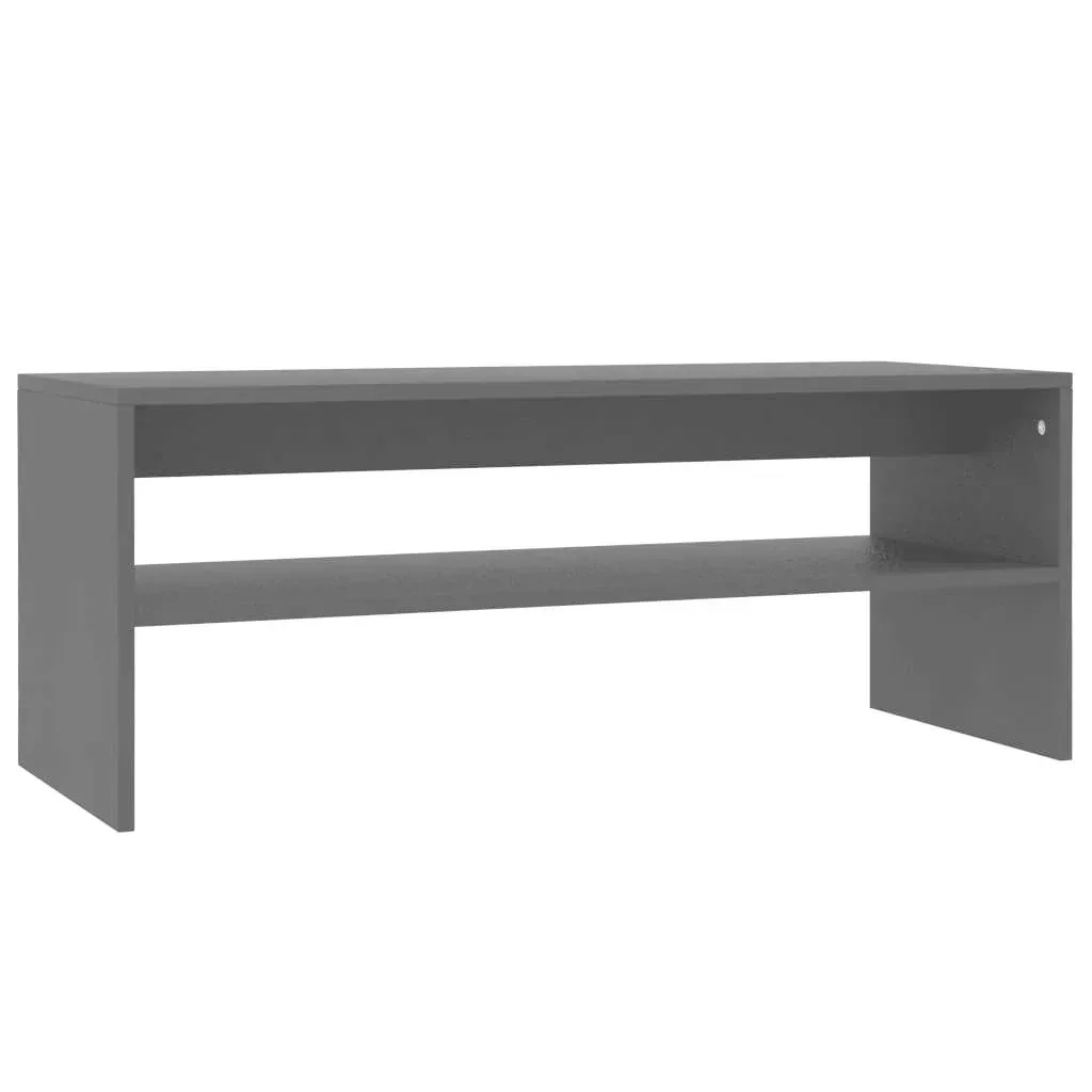 Couchtisch 100x40x40 cm Spanplatte schwarz