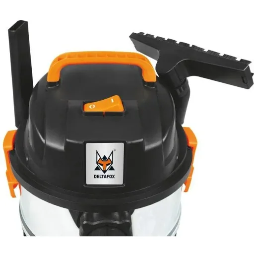 Deltafox Nass- und Trockensauger - 1250W - 15l - DC-WDE 1315 RVS