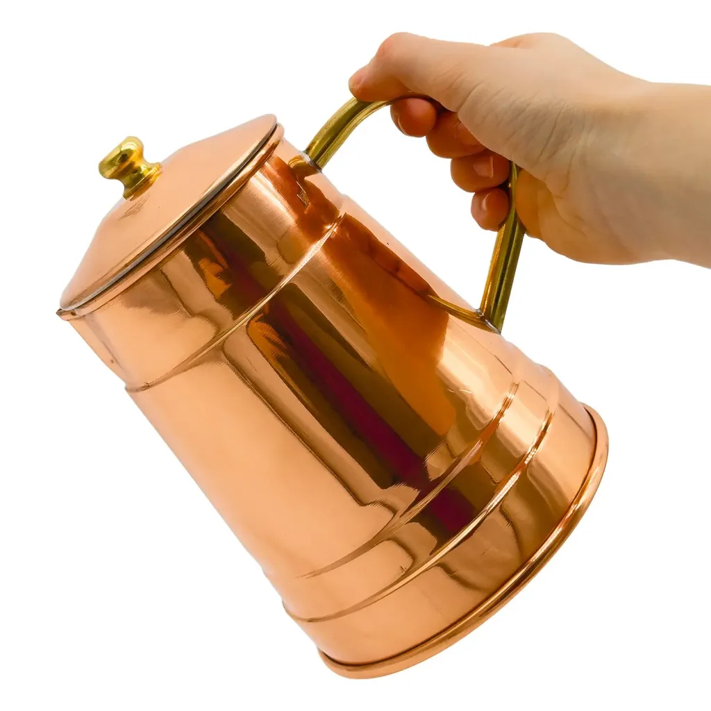 Wasserkocher, Kupfer Teekanne 1,5L