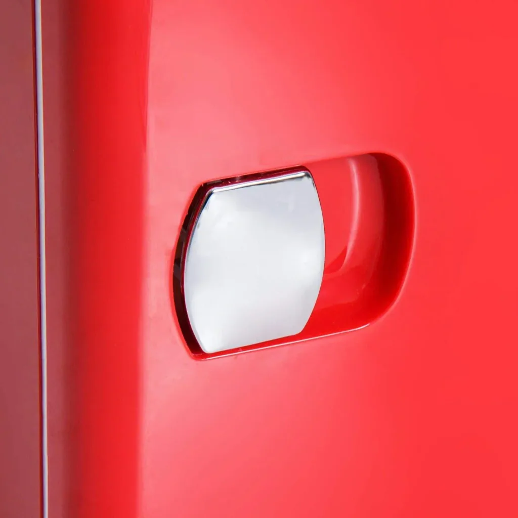 Mini Kühlschrank Wärmebox 4 Liter Rot L28 x B20 x H30cm