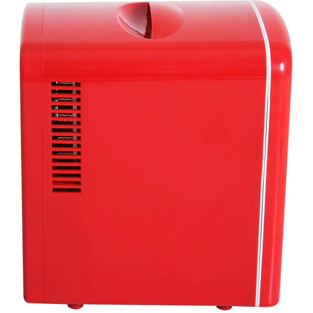 Mini Kühlschrank Wärmebox 4 Liter Rot L28 x B20 x H30cm