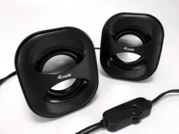 Mini USB Lautsprecher für Notebook/PC in schwarz