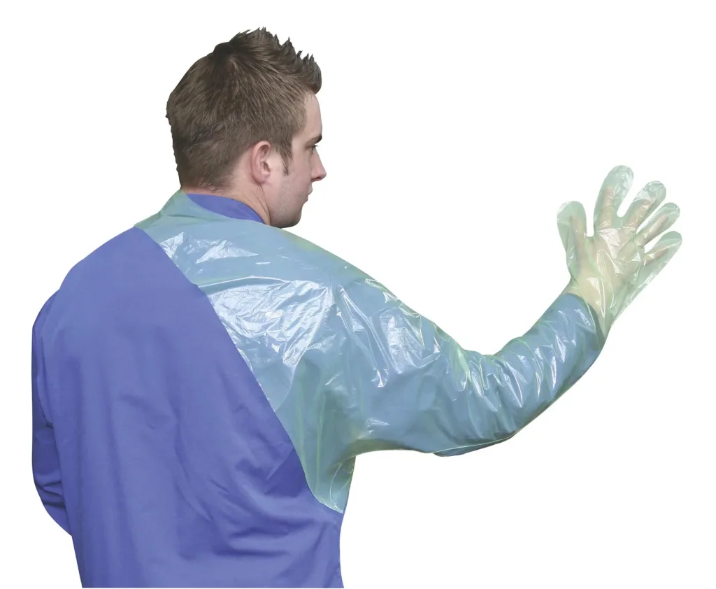 Einmalhandschuhe "VETtop" mit Schulterschutz, 120 cm, 50 St.