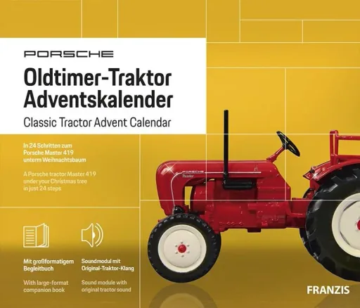 Porsche Oldtimer-Traktor Adventskalender