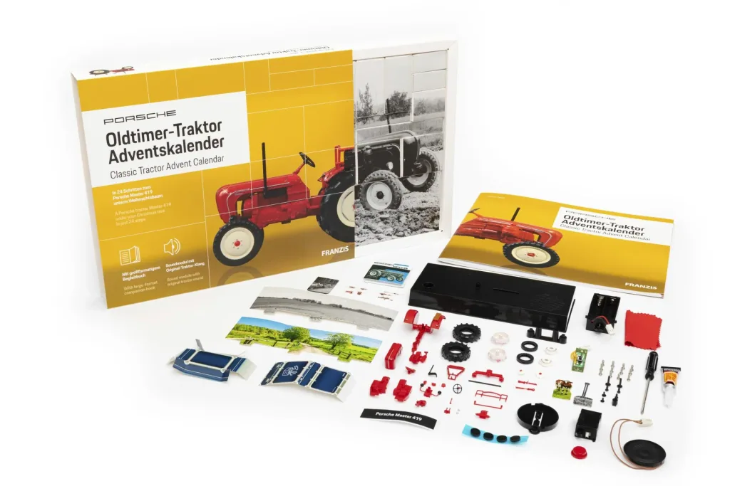 Porsche Oldtimer-Traktor Adventskalender