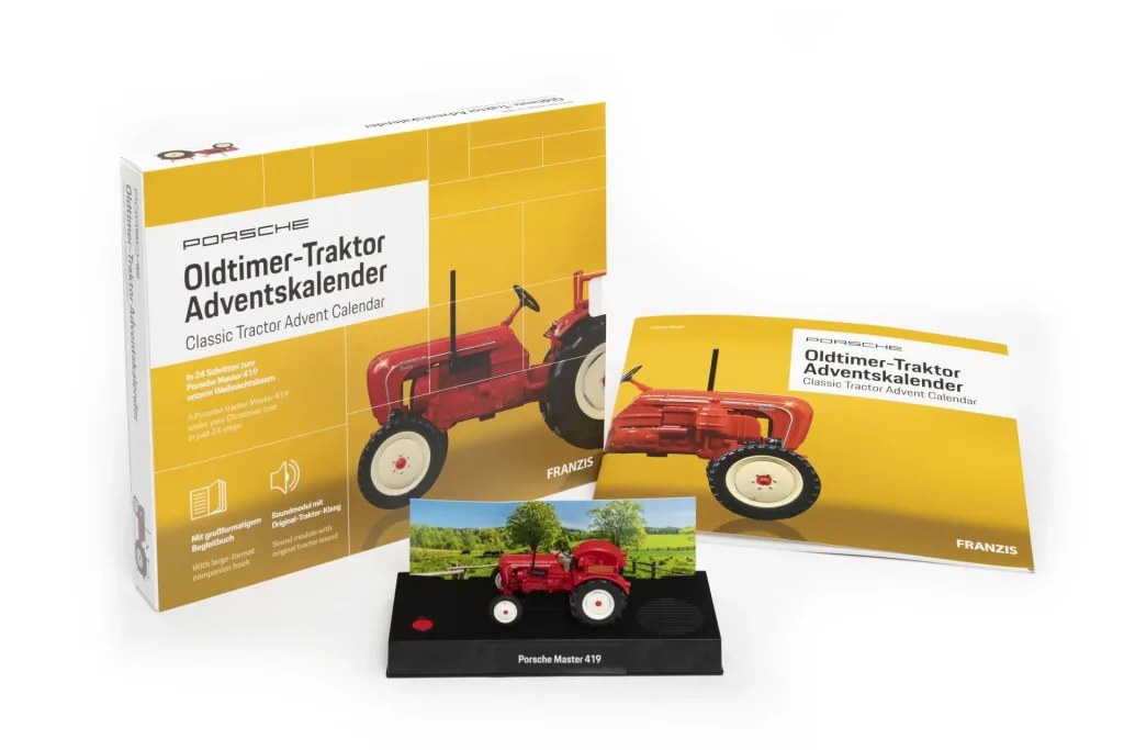 Porsche Oldtimer-Traktor Adventskalender