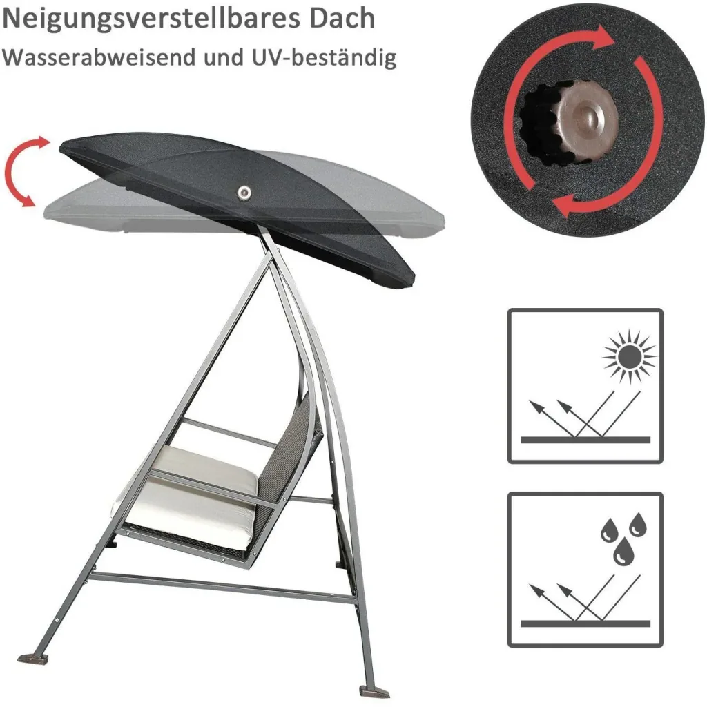 Rattan Gartenschaukel