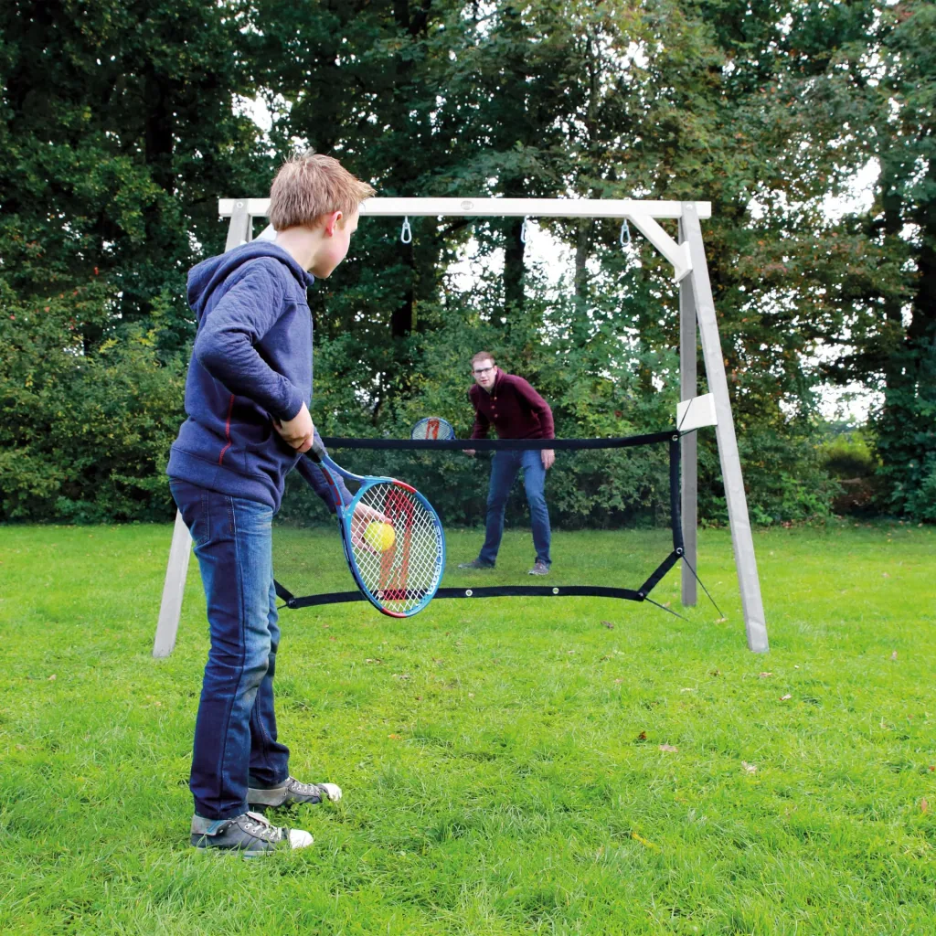 4-in-1 SportsFun Grau/weiß