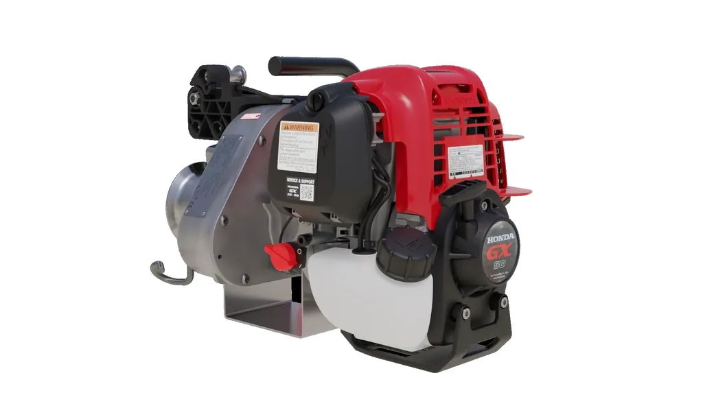 Spillwinde mit automatischem Rückhalte-Mechanismus