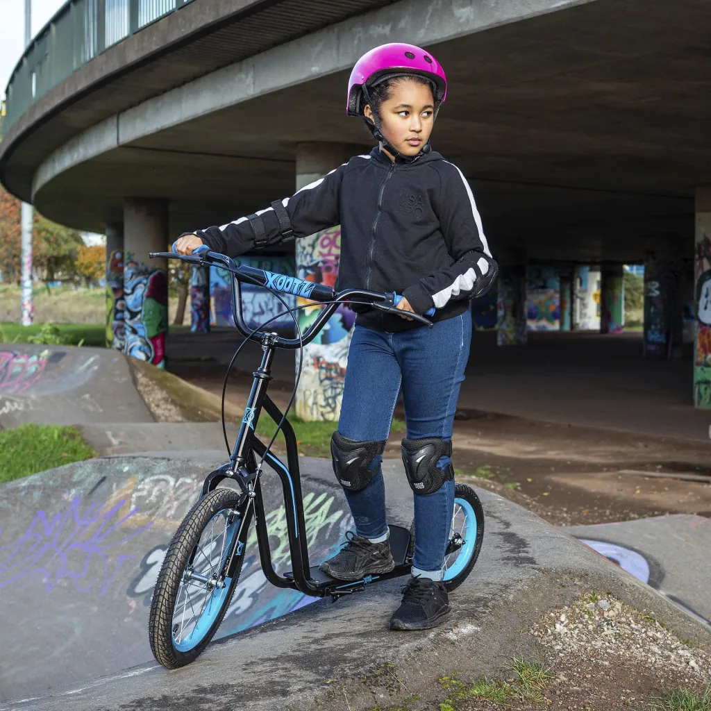 BMX Scooter, blau