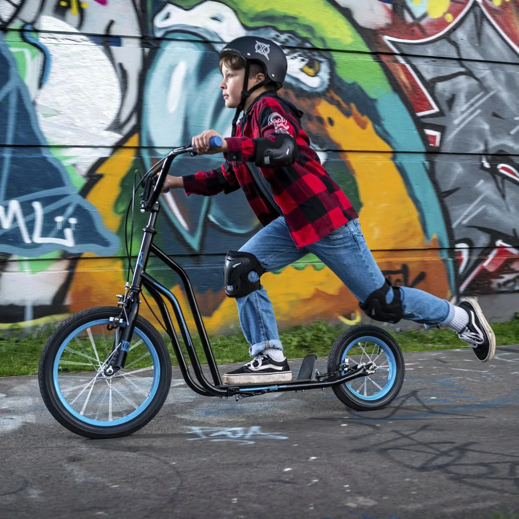 BMX Scooter, blau