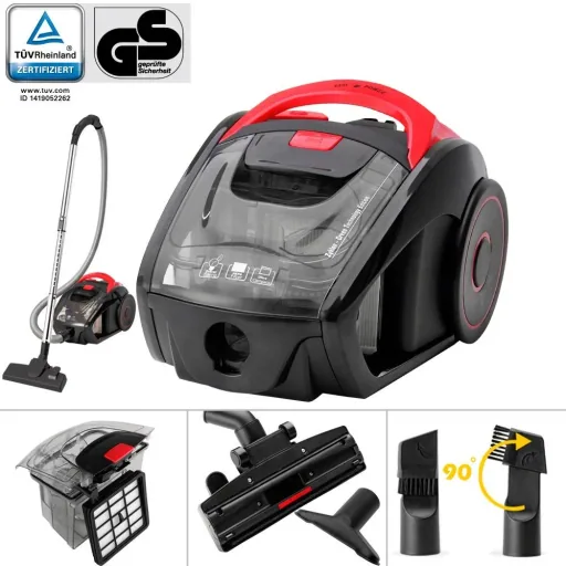 Staubsauger 900W Rot - Eco power edition