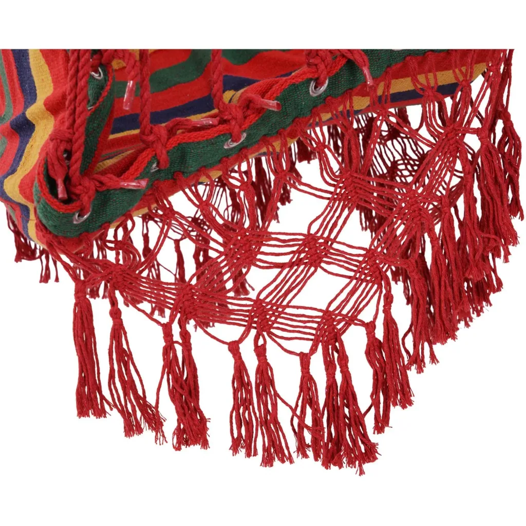 Hängesessel Hängeschaukel Schwebesessel wetterfest UV-beständig Bunt 100 x 60 cm bis 120 kg