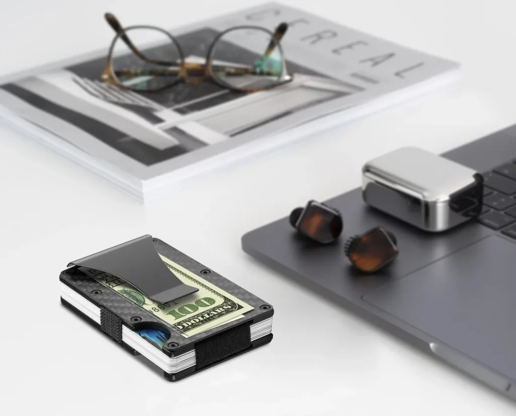 Kreditkartenhalter mit RFID Blocker - für bis zu 14 Karten