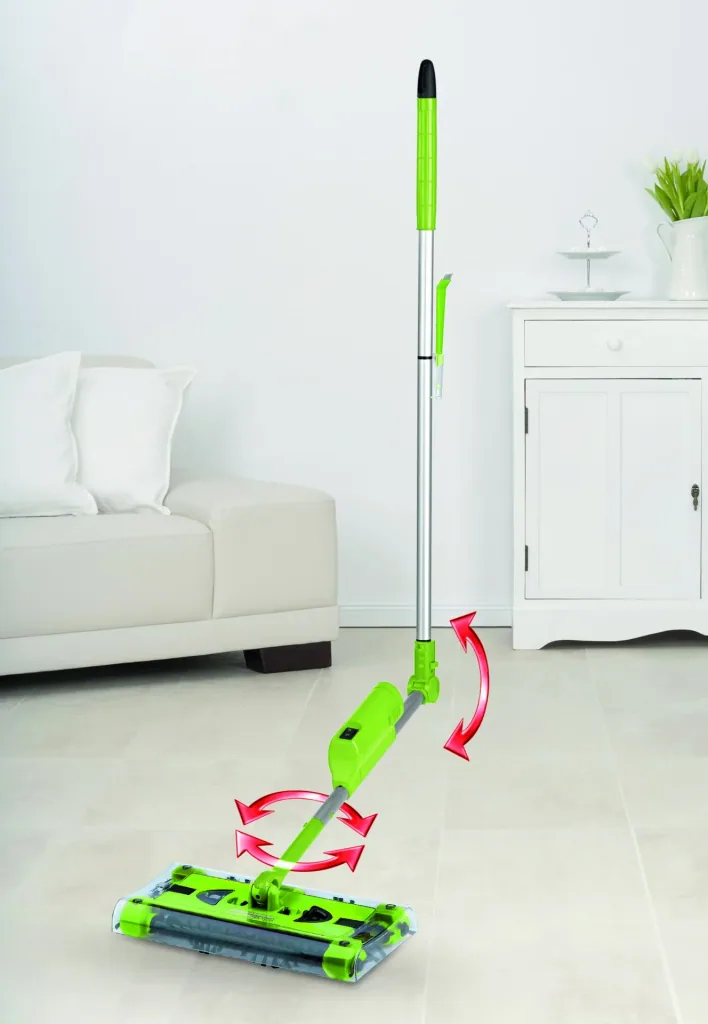 Akku-Besen Swivel Sweeper G2, 7,2 V limegreen