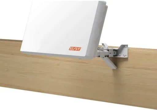 Sat Flachantenne mit Twin LNB