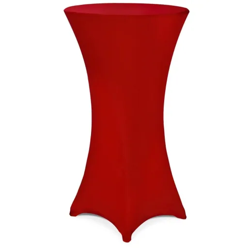 Tischdecke bordeaux Ø80cm