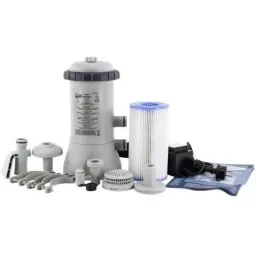 Filterpumpe für Schwimmbad - 12 V - 2271 L/Stunde